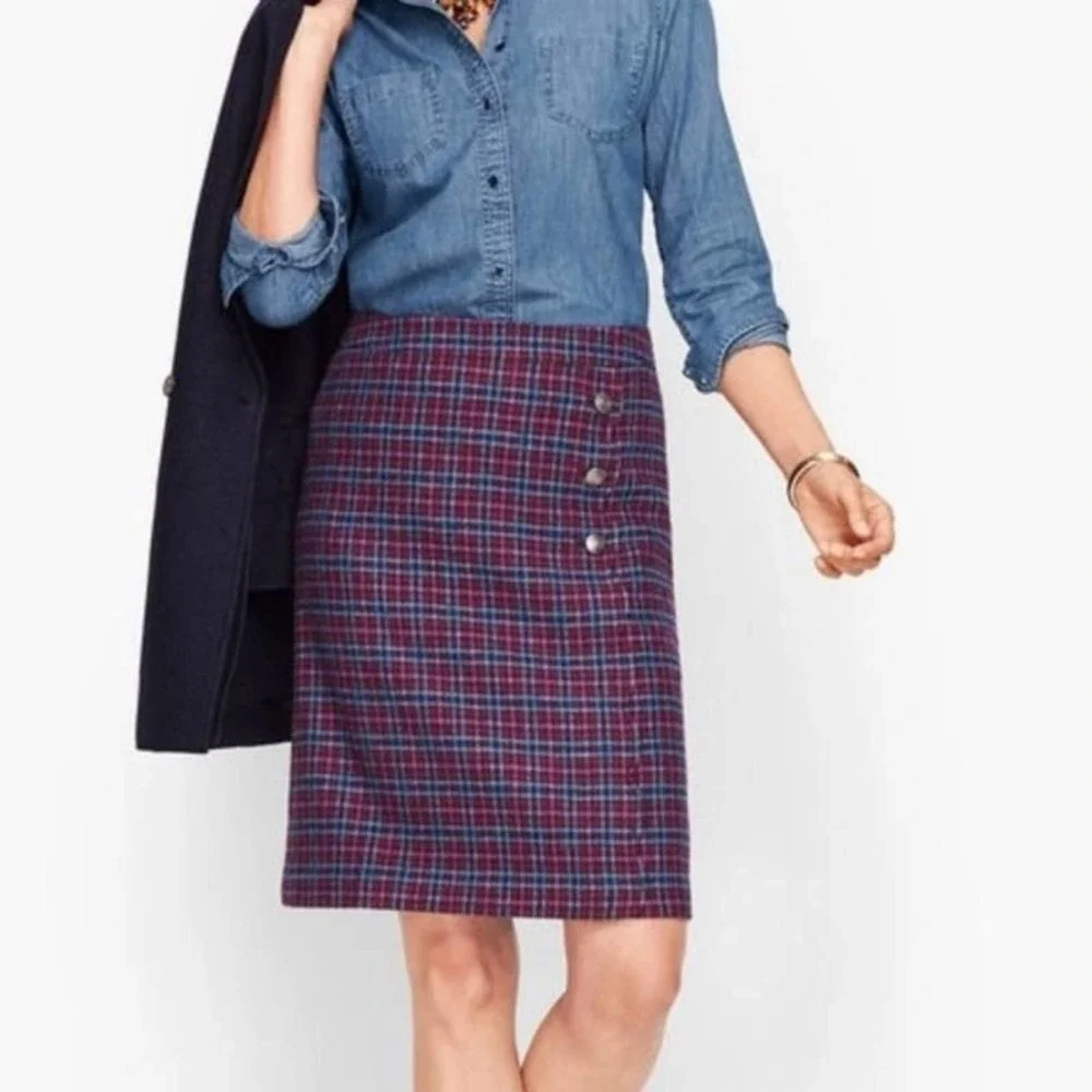 Talbots faux wrap